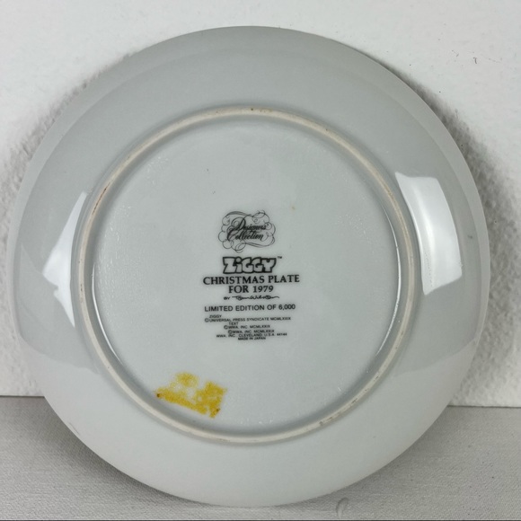 Vintage Designer’s Collection ZIGGY collectors plate - Picture 3 of 3